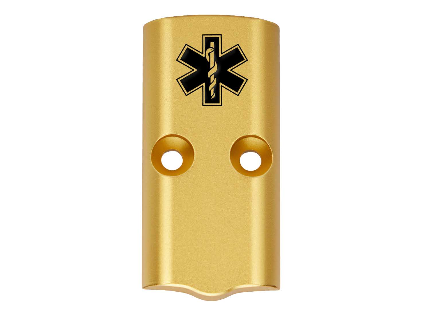 NDZ Springfield Hellcat OSP Pro RDP RMSc Cover Plate Aluminum Gold